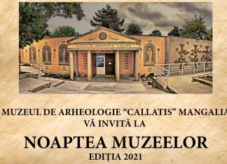 Muzeul de Arheologie Callatis vă invită la cea de a XVII-a ediție a Nopții Muzeelor