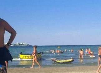 Intervenție pe plaja Diana din Saturn: o persoană a fost grav rănită