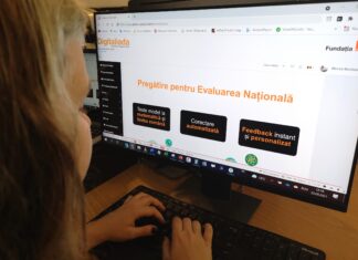 La Școala Gimnazială „George Coșbuc”, din comuna 23 August, peste 300 de elevi continuă programul DIGITALIADA, în anul școlar 2021-2022