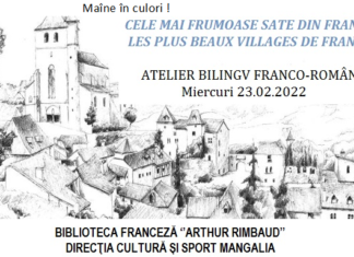 Cele mai frumoase sate din Franța, la Biblioteca franceză “Arthur Rimbaud” Mangalia