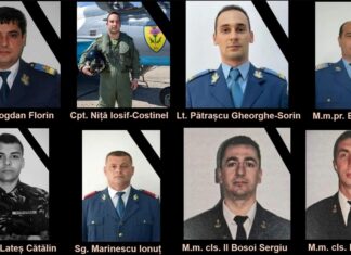 Comemorarea celor opt militari care și-au pierdut viața în catastrofa aviatică