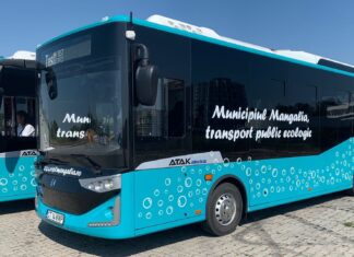 Se deviază circulația transportului local din cauza unei avarii RAJA de pe strada Ștefan cel Mare din Mangalia