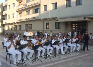 Muzica Militară a Forțelor Navale va susține, astăzi, un concert în Piața Revoluției din Municipiul Mangalia