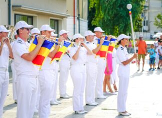 Concerte dedicate Zilei Marinei Române, susținute de fanfarele militare ale Forțelor Navale și Diviziei 2 Infanterie „Getica”, la Mangalia, Constanța și București