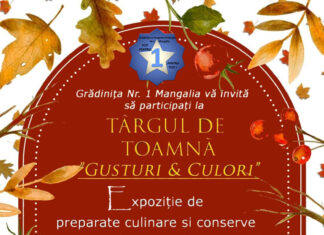 Grădinița Nr.1 Mangalia vă invită la “Târgul Toamnei”