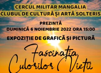 ”Fascinația culorilor vieții”, expoziție de grafică și pictură semnată de tânăra Laura Eftimie, la Clubul de Cultură și Artă Solteris