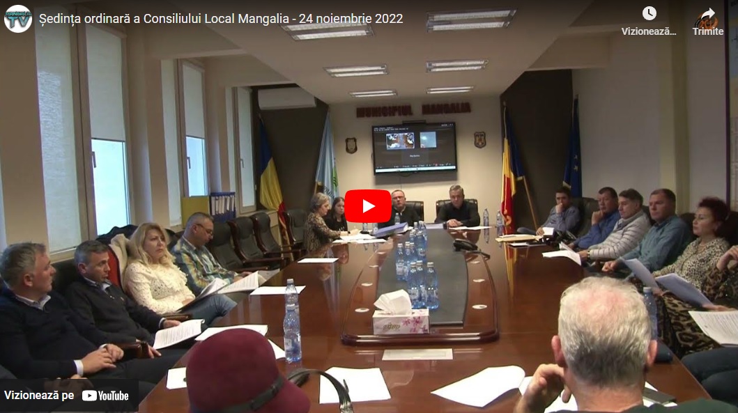Sedinta Consiliul Local Mangalia