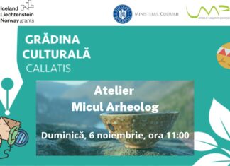 Atelierul ”Micul arheolog”, la Grădina Culturală Callatis