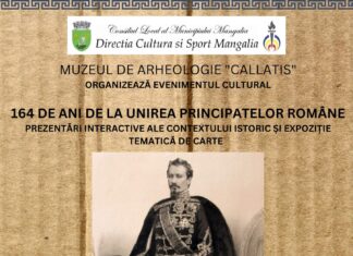 Muzeul de Arheologie Callatis va organiza, joi, 19 ianuarie, un eveniment cultural dedicat Unirii Principatelor Române