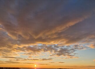 Mangalia, beautiful sunrise