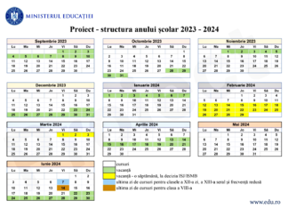 Calendarul oficial al anului școlar 2023-2024, anunțat de Ministerul Educației: Școala începe pe 11 septembrie și se termină pe 21 iunie, vacanța de primăvară nu cuprinde Paștele