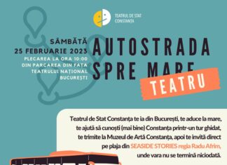 AUTOSTRADA SPRE TEATRU, un proiect al Teatrului de Stat Constanța, în parteneriat cu Muzeul de Artă Constanța și Constanta Walking Tour with Diana Slav