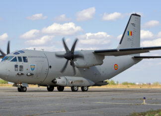 O nouă misiune de zbor umanitar a Forțelor Aeriene Române, în sprijinul populației afectate de cutremurele din Turcia și Siria