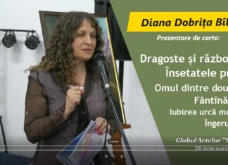Eveniment cultural la Clubul de Artă ”Solteris” – scriitoarea Diana Dobriţa Bîlea și-a prezentat cărțile publicate