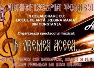 Corala bărbătească „ARMONIA” a Arhiepiscopiei Tomisului revine la Mangalia cu spectacolul muzical pascal „ÎN VREMEA ACEEA”