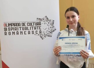 Felicitări, Carla! Elevă a Școlii Gimnaziale „Gala Galaction” Mangalia, Carla-Ioana MIRCIOIU a obținut Premiul Special la Concursul Național de Cultură și Spiritualitate Românească