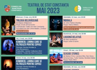 Spectacolele Teatrului de Stat Constanța programate în luna mai