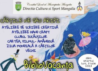 De luni, 3 iulie, începe Bibliovacanța la Biblioteca Municipală Mangalia