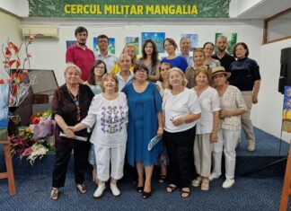 (video) Expoziția de pictură “Culorile, iubirii divine” – Silvia Carmen Cântea