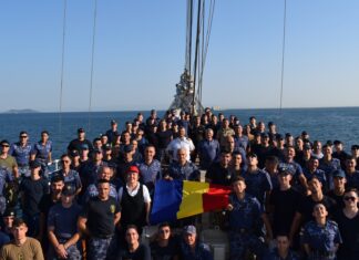 (foto/video) Nava-școală „Mircea”: De la Constanța la Pireu – prima etapă de navigație cu vele. Întâlnirea neprevăzută cu Vântul Meltemi