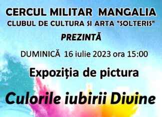 Expoziția de pictură “Culorile, iubirii divine” aduce lumina și frumusețea evoluției spirituale la Clubul de Cultură și Artă “Solteris”