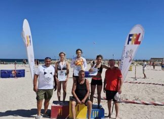 Luptători din Mangalia au cucerit 5 medalii la Campionatul Național de lupte pe plajă
