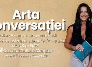 „Arta conversației” – Ateliere de comunicare pentru copii, cu Liliana Sumănaru, la Casa de Cultură Mangalia