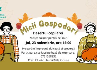 Descoperiți Magia Bucătăriei alături de “Micii Gospodari” la Grădina Culturală Callatis