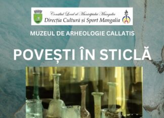 „Povești în sticlă” – expoziție cu obiecte din sticlă, de Ziua Dobrogei, la Muzeul de Arheologie Callatis