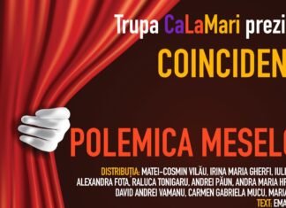 Două spectacole de excepție, sâmbătă, 10 februarie, la Casa de Cultură Mangalia – “Coincidențe” și “Polemica Meselor”