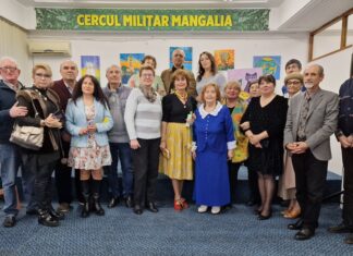 (video) A doua expoziție personală a Silviei Carmen Cântea – “Lumina gândului frumos”, la Clubul Artelor ”Solteris”