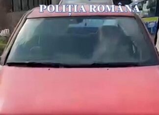 (video) Bărbat, fără permis de conducere și cu mașina radiată, circula pe stăzile din Limanu