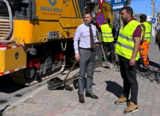 Au început lucrările de asfaltare pe Șoseaua Constanței, pe sectorul cuprins între Piața Republicii și Sensul Giratoriu