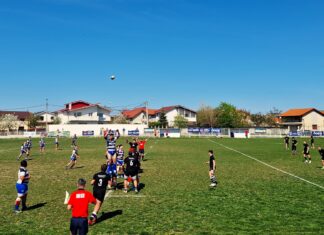 (video) Stadionul “Marina” din Mangalia a găzduit semifinala Campionatului Național de Rugby U20: CSM Constanța – LPS Suceava