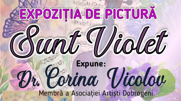 CORINA VICOLOV Sunt Violet