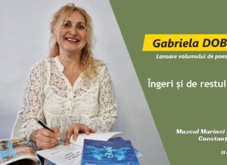 Lansarea volumului de poezie “Îngeri și de restul, mare”, semnat de poeta Gabriela DOBRE (video)