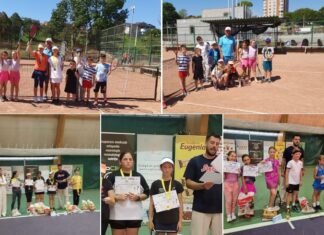 Tenis Club ”Callatis” are peste 60 de jucători legitimați, cu vârste cuprinse între 10 și 85 de ani