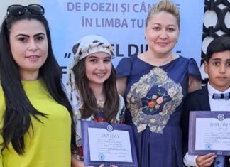 Premii pentru elevii Școlii Gimnaziale Nr.1 Mangalia, la Concursul Național de poezii și cântece în limba turcă „GÜZEL DİLİM” – „FRUMOASA MEA LIMBĂ TURCĂ”.