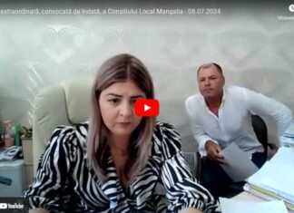 (video) Ședința extraordinară, convocată de îndată, a Consiliului Local Mangalia – 08.07.2024