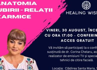 Conferință Gratuită: “Anatomia Iubirii – Relații Karmice” cu Dr. Corina Chelaru, la Mangalia