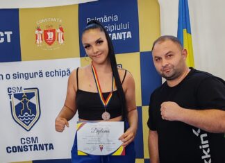 Tânăra pugilistă din Mangalia, Denes Mariana Andreea, pe podium la Campionatul Național de Box Feminin