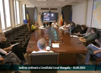 Ședința ordinară a Consiliului Local Mangalia – 16.09.2024 (video)