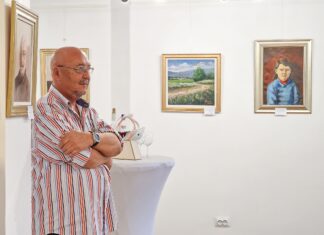 Vernisajul expoziției „Armonii Dobrogene” semnată de Ferodin Iaia, la Galeria de Artă Mangalia (video)