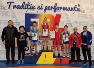 CSS Mangalia obține zece medalii la Campionatul Național de Lupte de la Călărași