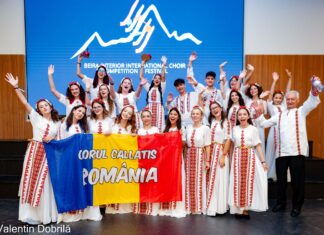 Corul “Callatis” Mangalia, condus de Prof. Dr. Traian Broască, câștigă două medalii de aur la Festivalul Coral din Portugalia