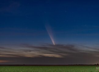 Imagini spectaculoase surprinse cu Cometa C/2023 A3 (Tsuchinshan–ATLAS) de fotografii pasionați din Mangalia