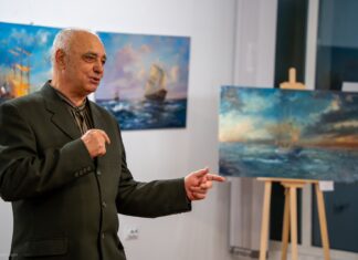 (video) Vernisaj de succes la Galeria de Artă Mangalia: Expoziția „La belle vie” semnată de Alexandru Ghinea
