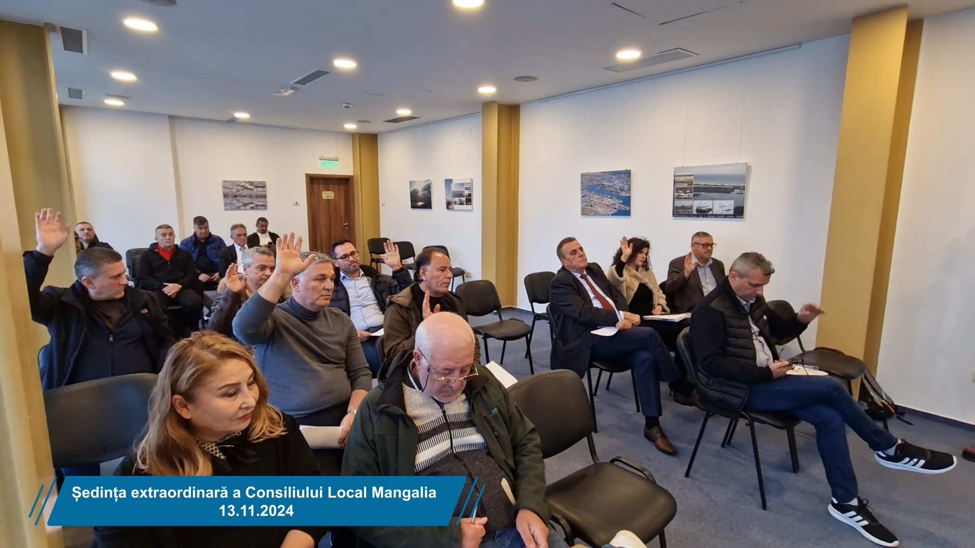 Sedinta extraordinară a Consiliului Local Mangalia - 13.11.2024