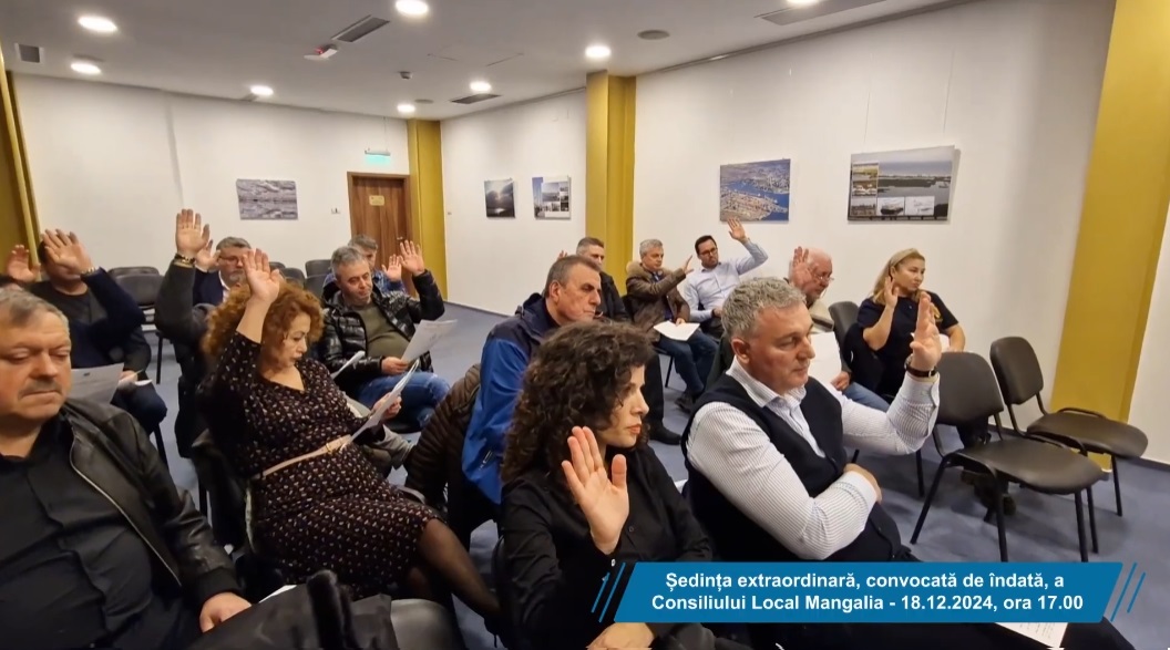 Sedinta CL Mangalia 18.12.2024 ora 17