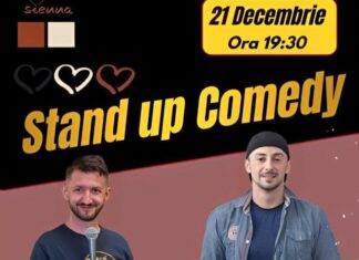 Stand-Up Comedy cu Paul Mirea și George Țintă la Bistro Sienna, sâmbătă, 21 decembrie